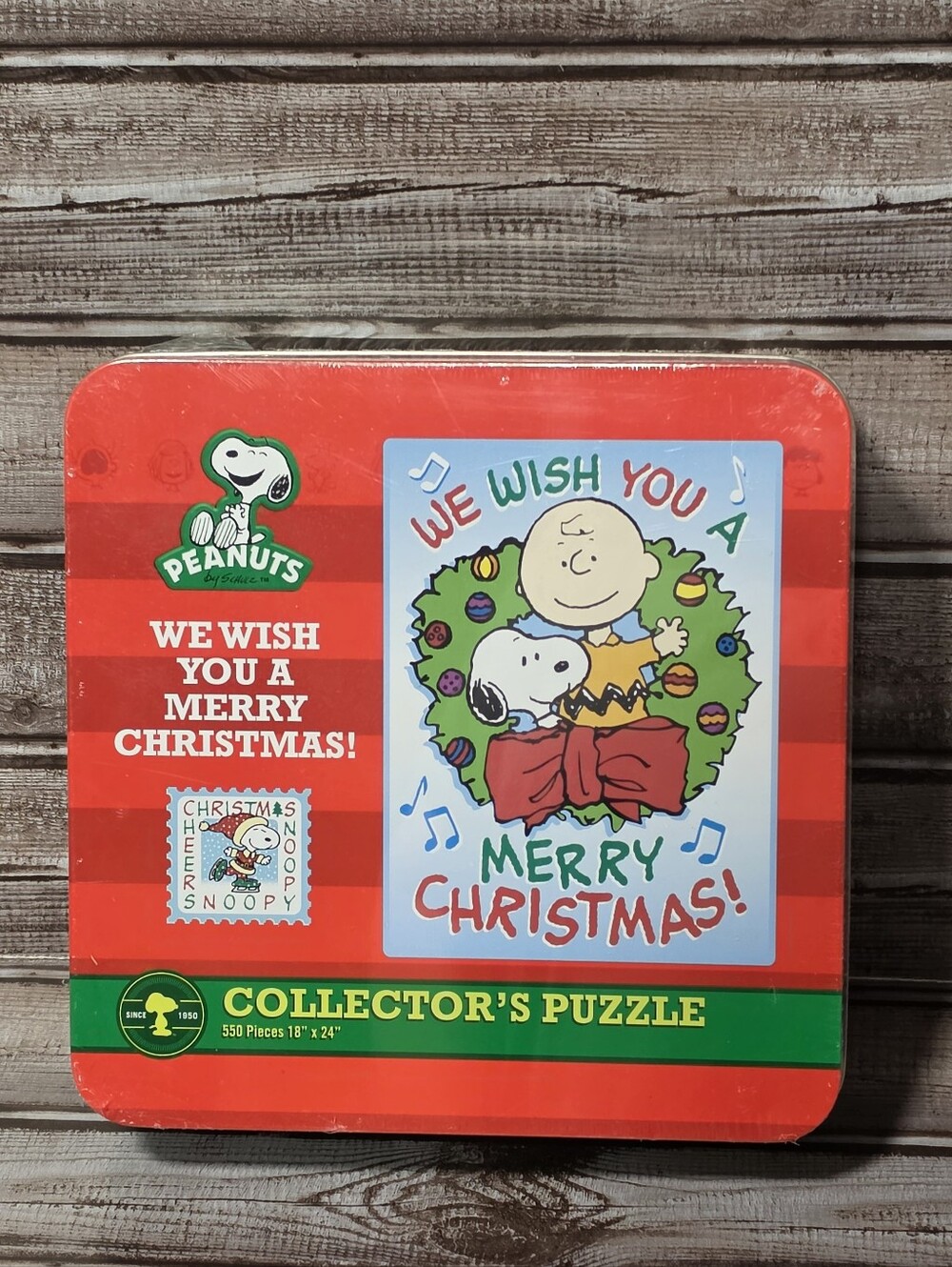 NEW - 2011 Peanuts "We Wish You a Merry Christmas" Collector's Puzzle